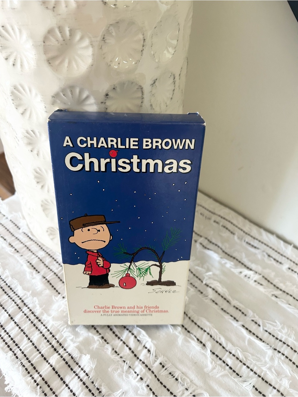 A Charlie Brown Christmas Vintage Classic Holiday VHS Tape Movie